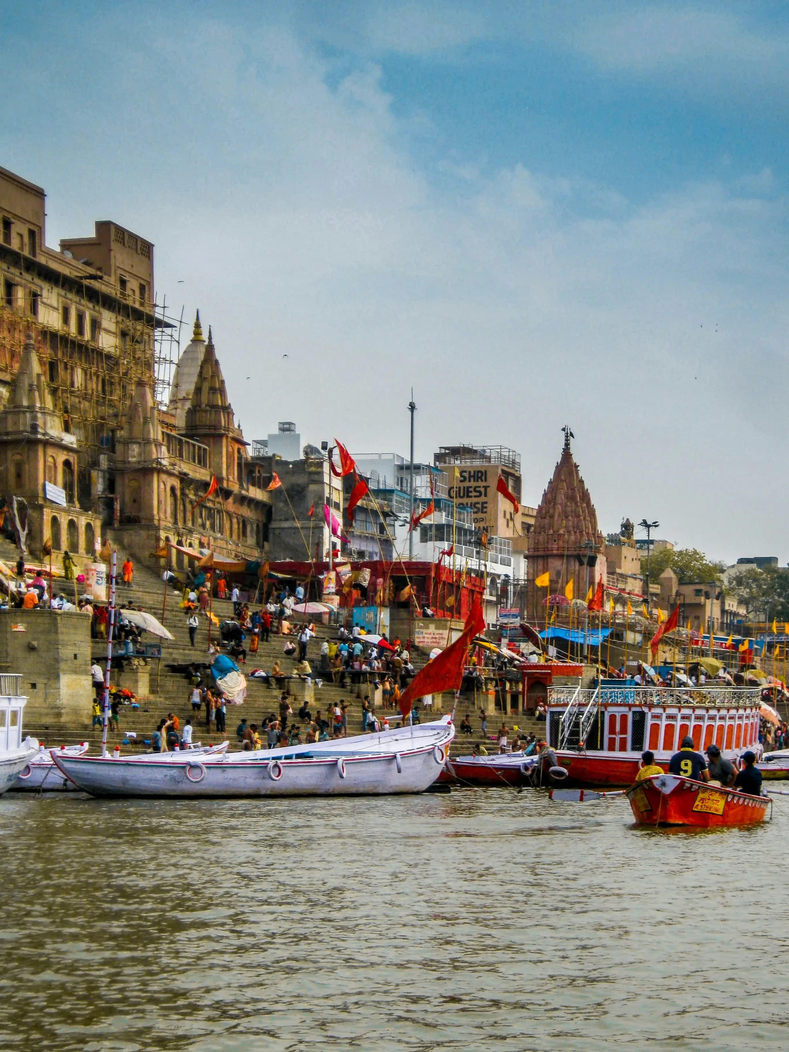 DHotel check-out and transfer back to Varanasi, a major Hinduism pilgrimage city, with free time to explore or relax.